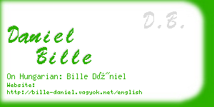 daniel bille business card
